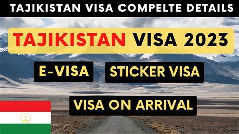 tajikistan visa fees for indian